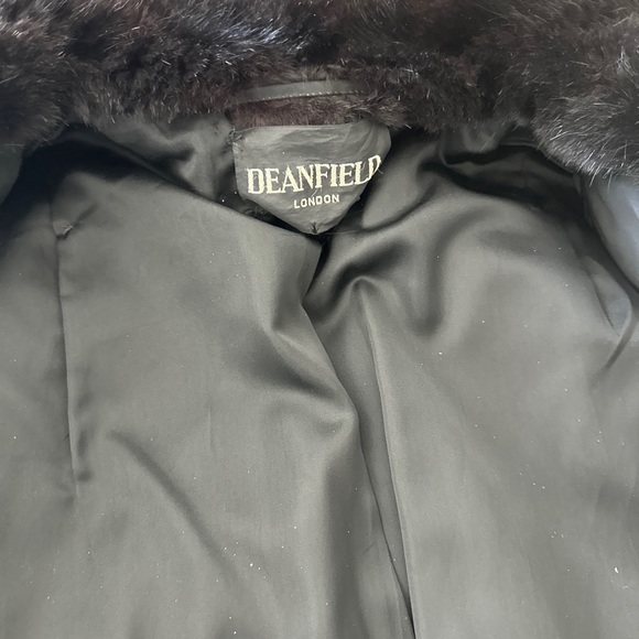 Deanfield full-length vintage Demi Buff fur 100% real Mink Coat - Picture 11 of 11